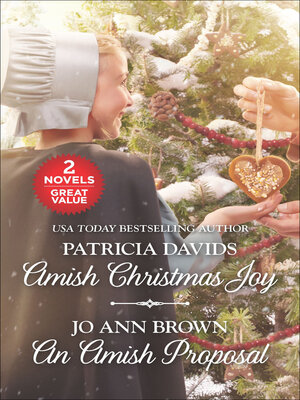 cover image of Amish Christmas Joy and an Amish Proposal